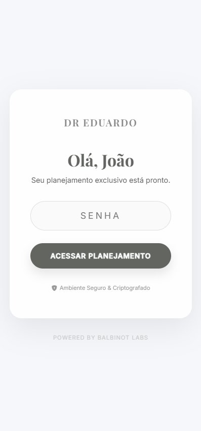 Tela de senha
